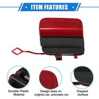 Tow Hook Eye Hole Cover Cap for Mercedes-Benz C300 (2019–2021) Red 786527214167
