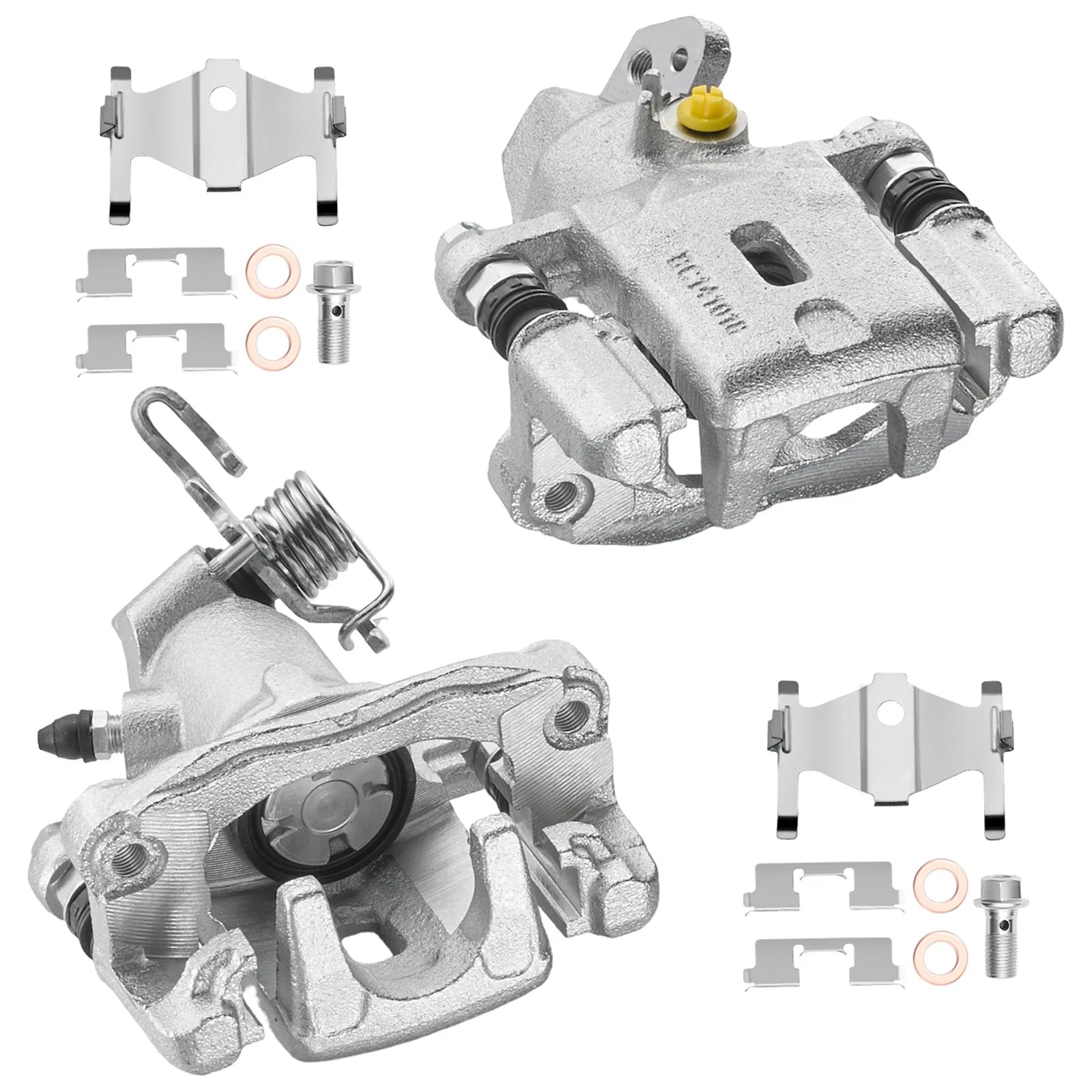 Pair Rear Brake Calipers for Kia Spectra5 2004–2005, Spectra 2004–2005