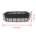 Matte Black Chrome Grille Set for Chevrolet Sonic (2017–2020)