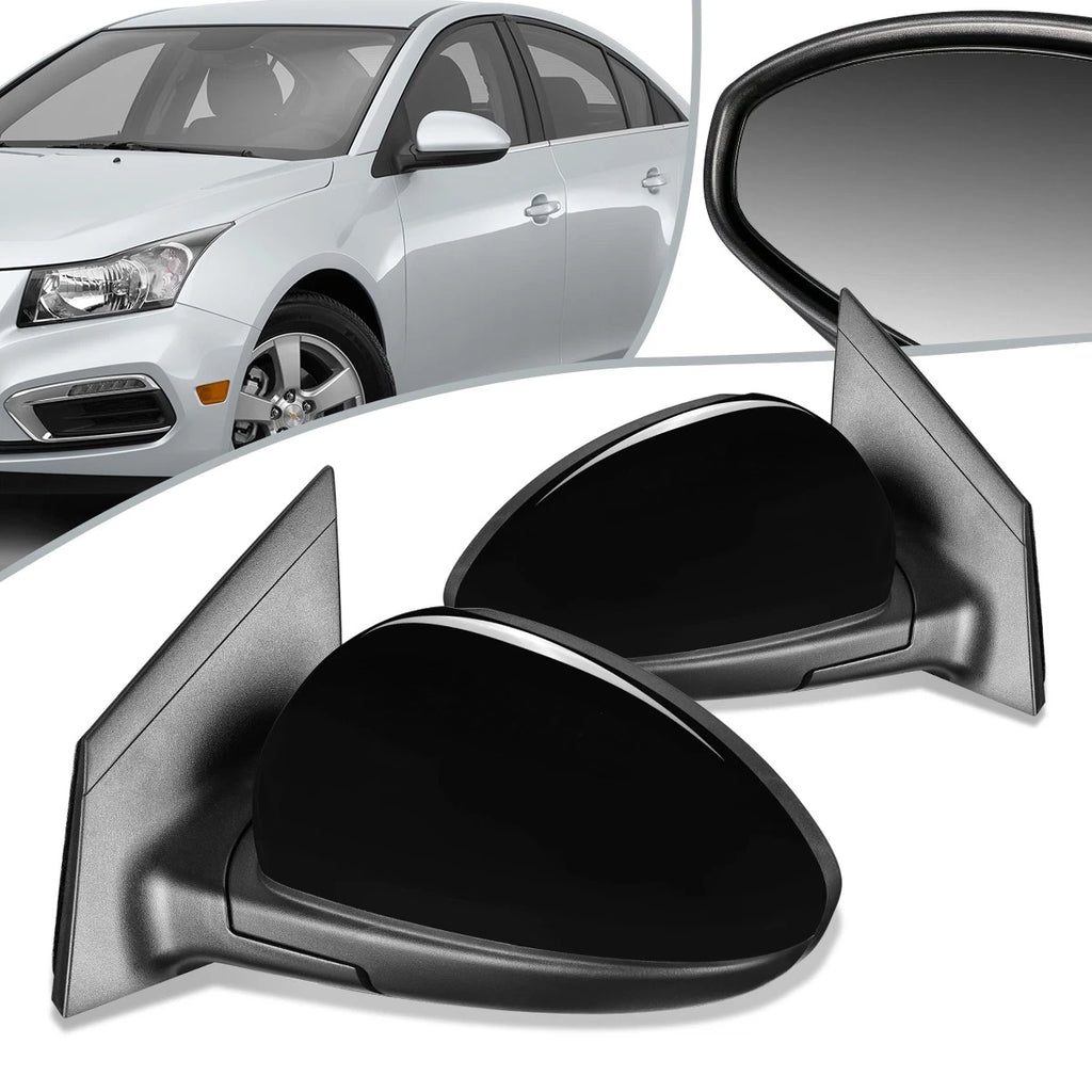 Pair Powered Side Door Mirrors for Chevy Cruze Limited (2011–2016) GM1320420 GM1321420