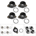 4X Carb Intake Manifold Boots for Suzuki GSXR750 GSX750F Katana 750 (1988–1998)