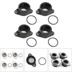 4X Carb Intake Manifold Boots for Suzuki GSXR750 GSX750F Katana 750 (1988–1998)