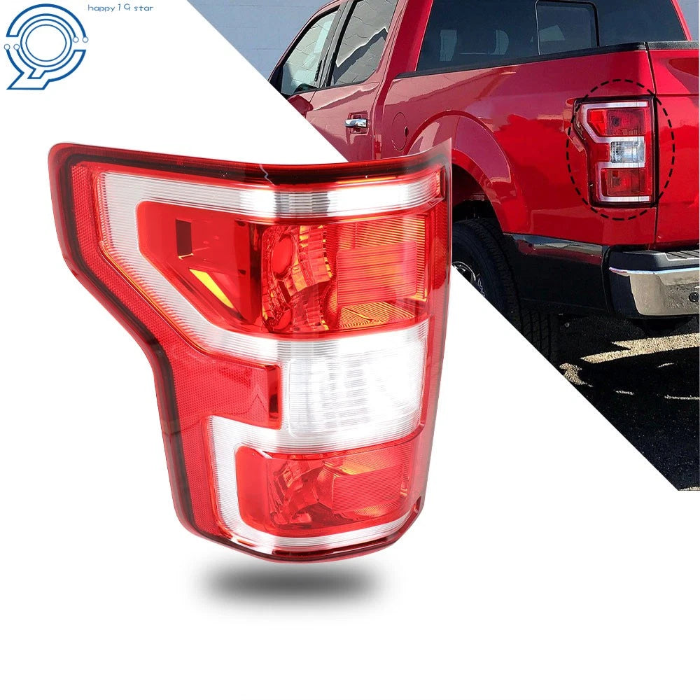 Driver Left Tail Light Lamp Assembly Halogen for Ford F150 (2018–2020)