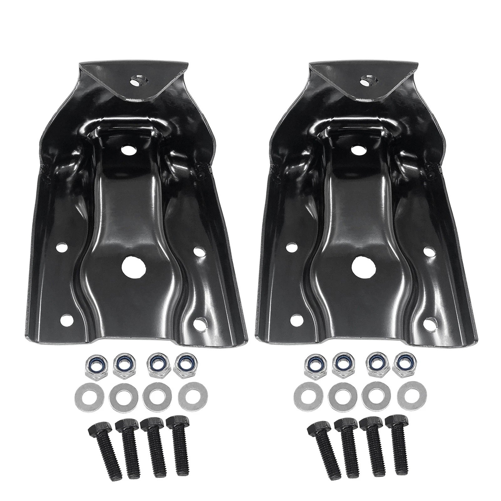 2X Rear Leaf Spring Hanger Shackle Bracket for Chevy Silverado (1999–2015) 722-030