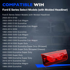 Rear Roof Mounted Third Brake Light for Ford E-150 E-250 E-350 (1992–2022) 923-290