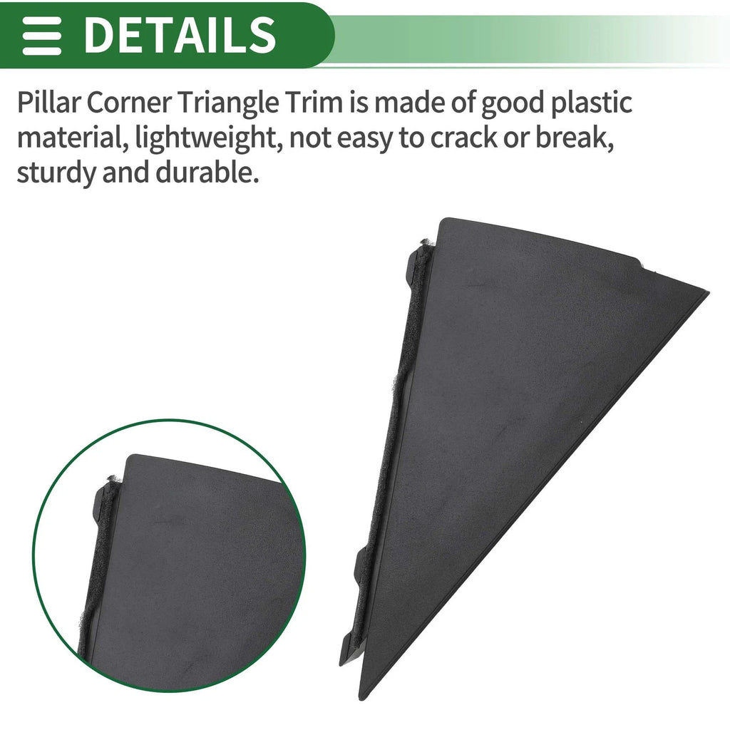 Front Left Pillar Corner Triangle Trim for Hyundai i30 (2008) No. 838302L000