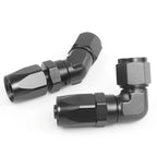 Swivel Hose End Fitting for AN4/AN6/AN8/AN10/AN12 (45/90 Degree)
