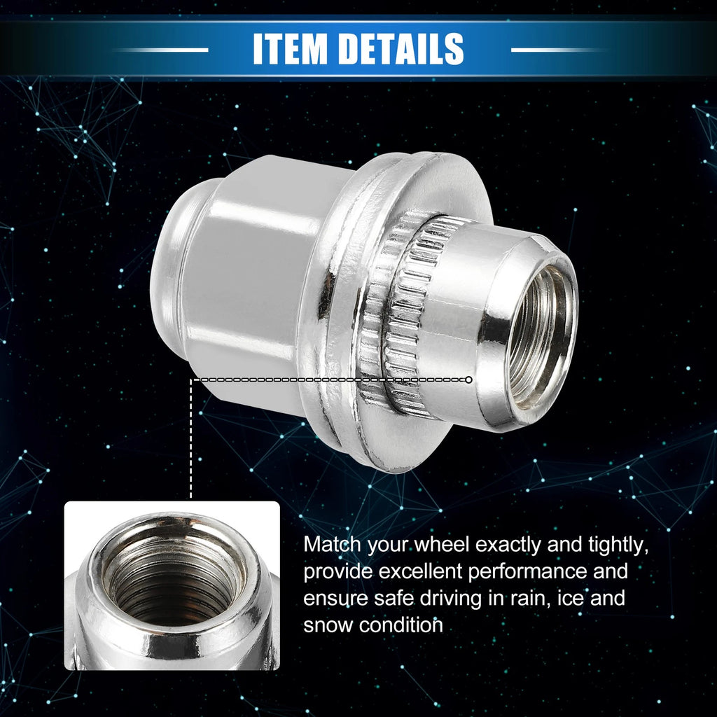 20 Pcs Wheel Lug Nuts for Toyota Avalon Camry (M12x1.5)