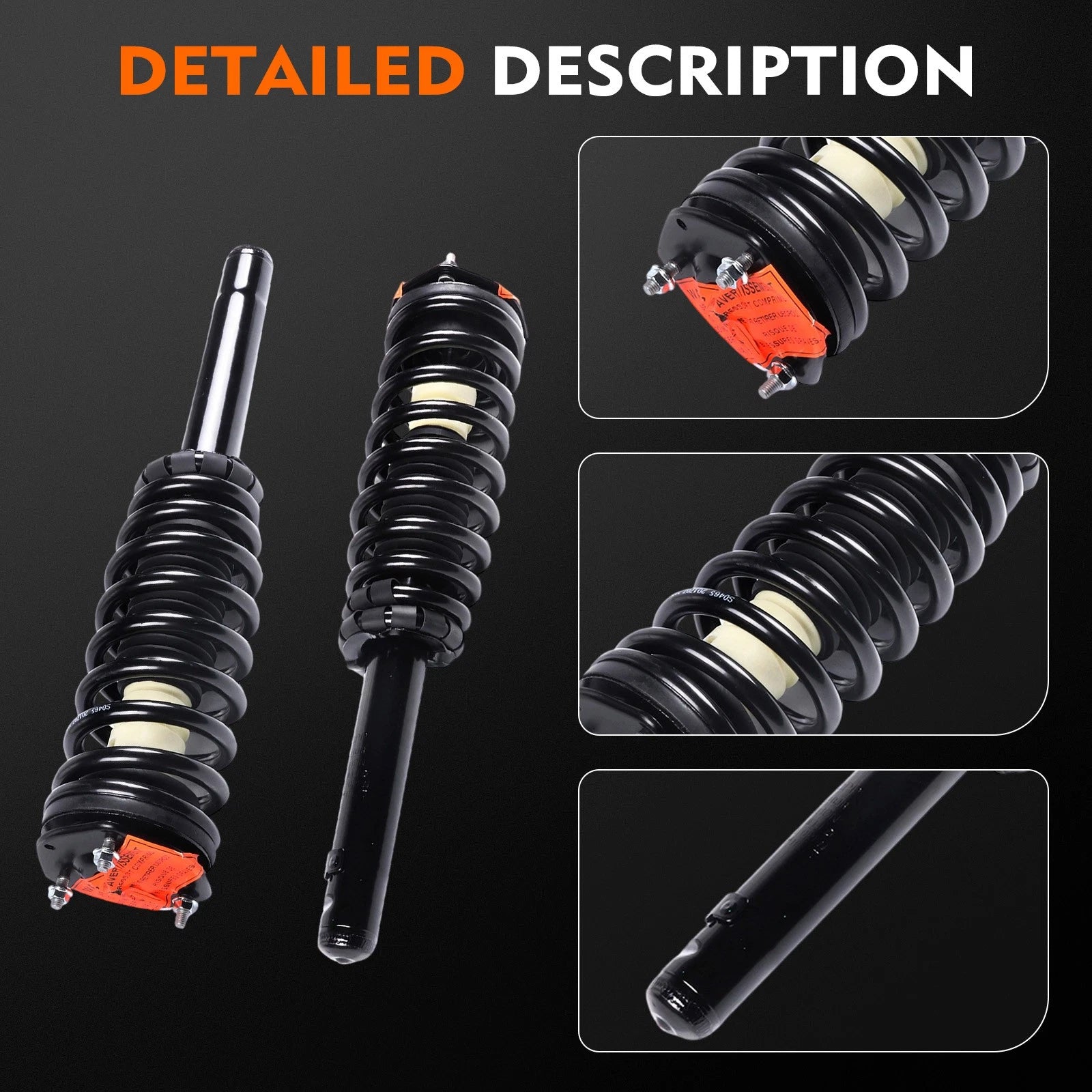 Front Struts Control Arms Sway Bar Tie Rods Kit for Ford Fusion (2010–2012)