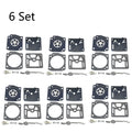 6x Carburetor Rebuild Kit for Stihl MS440 044 (RB-36)