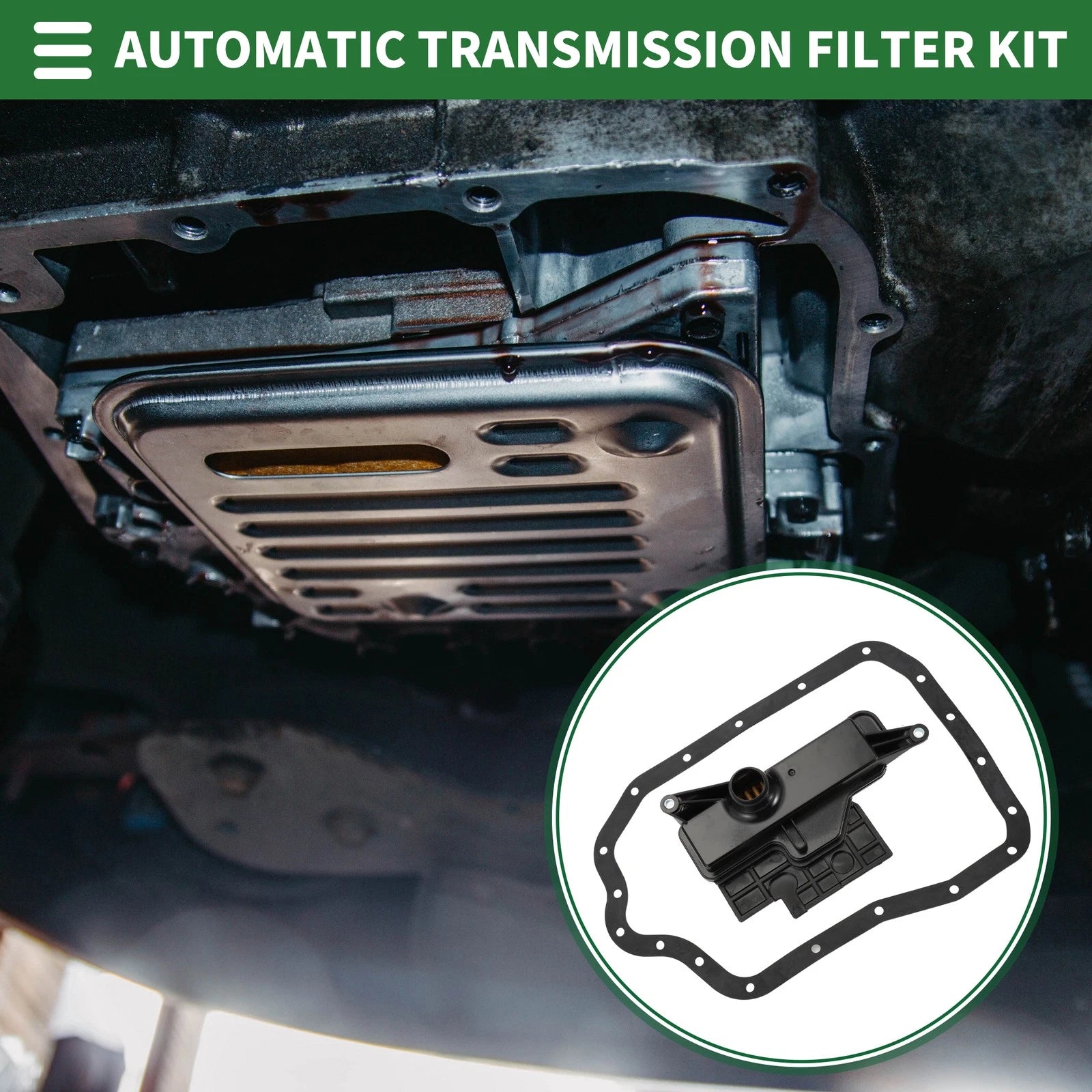 Set of 2 ASC51 Automatic Transmission Filter Kit No.3533073021 for Toyota RAV4 (2013–2018)