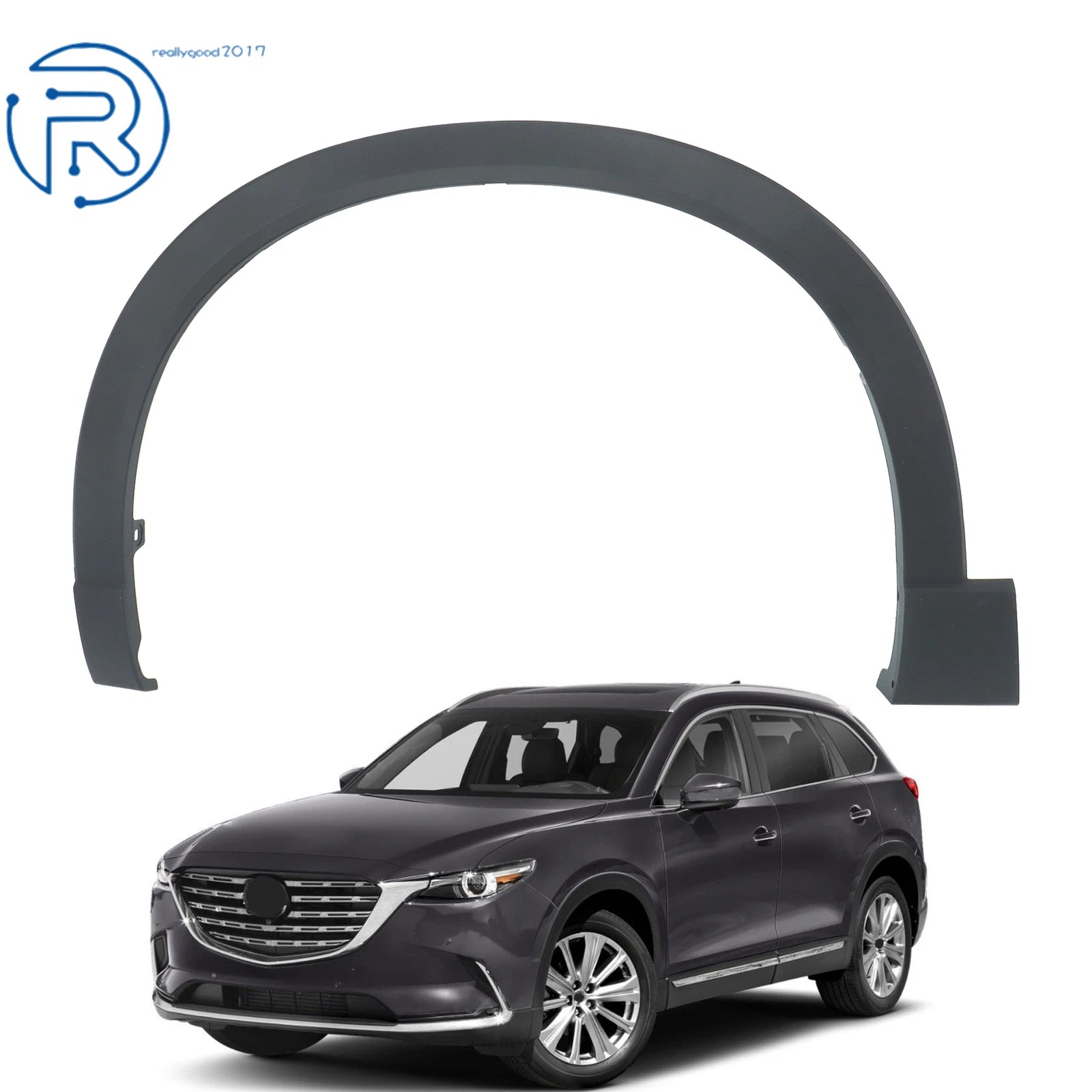 Front Fender Wheel Opening Molding for Mazda CX-9 (2016–2023) Left Side