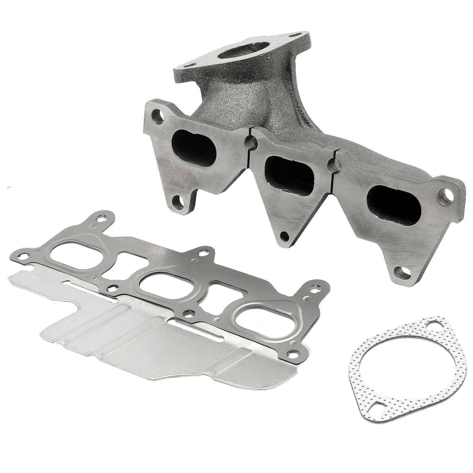 2X Exhaust Manifold with Gasket for Chevy Camaro Cadillac