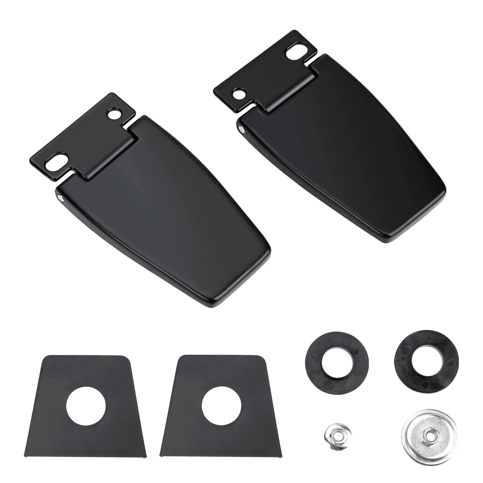 2X Rear Hatch Gate Window Hinge for Jeep Wrangler TJ YJ (1987–2006)
