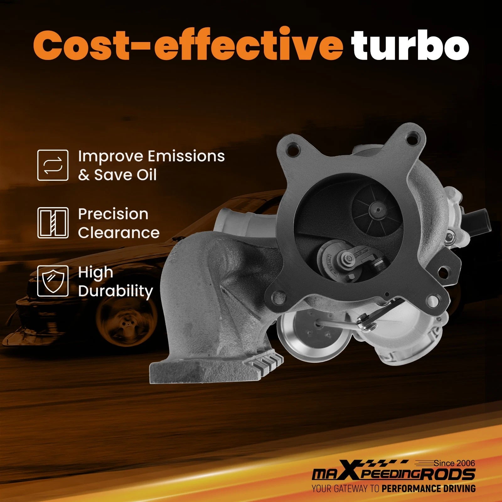 Turbocharger Kit for Volkswagen Tiguan CC Eos GTI 2.0L CCTA (2009–2015)