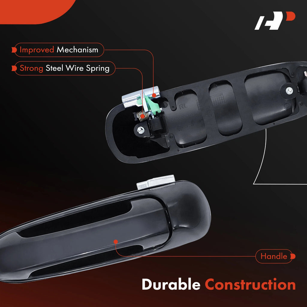 Rear Driver Exterior Door Handle for Dodge Ram 1500 2500 (2002-2008)