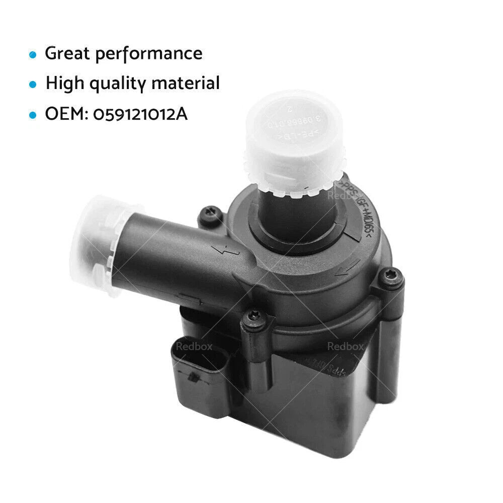 Auxiliary Coolant Water Pump for Audi A4 A5 A6 A8 Q5 Q7 VW Touareg (2000–2023)