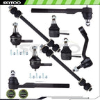 Front Lower Tie Rod End Ball Joint Suspension Kit for Dodge Ram 1500 (2000–2001)