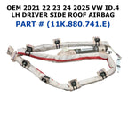 Left Side Roof Airbag for Volkswagen ID.4 (2021–2025) 11K.880.741.E