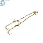 Trailer Hitches with Grab Hooks for V-Chain Bridle (G70, 5/16" × 3', 15")