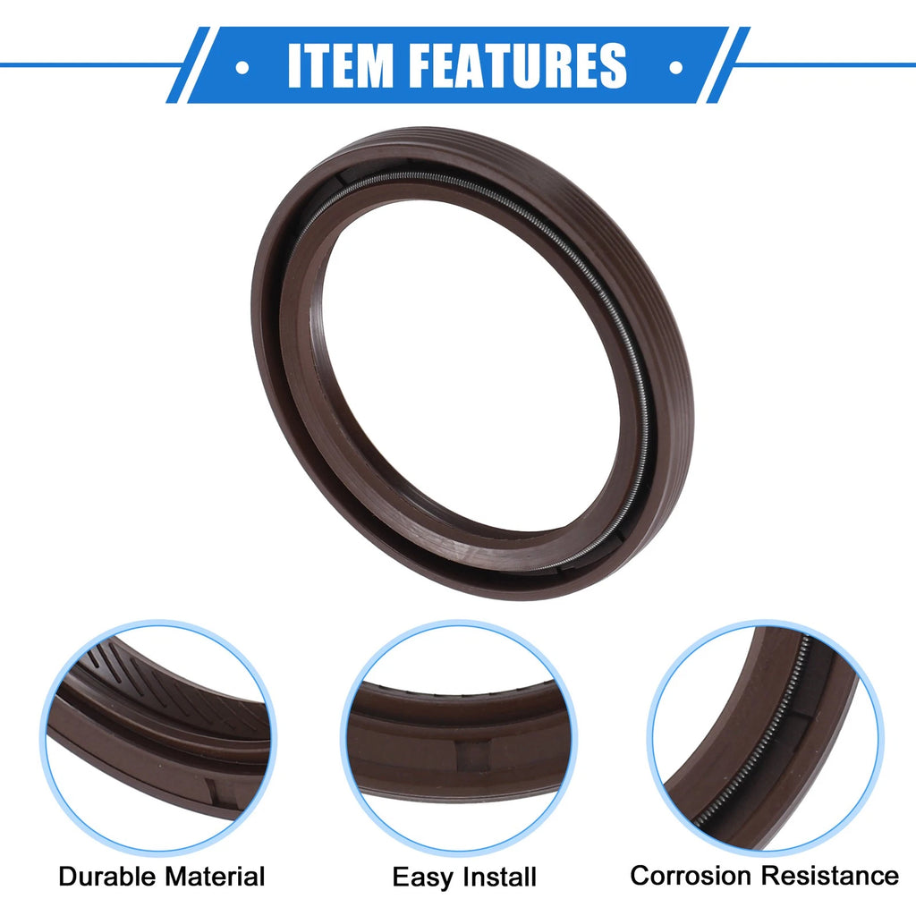 2X Engine Crankshaft Oil Seal for Toyota Tacoma (2009–2019), Lexus IS250