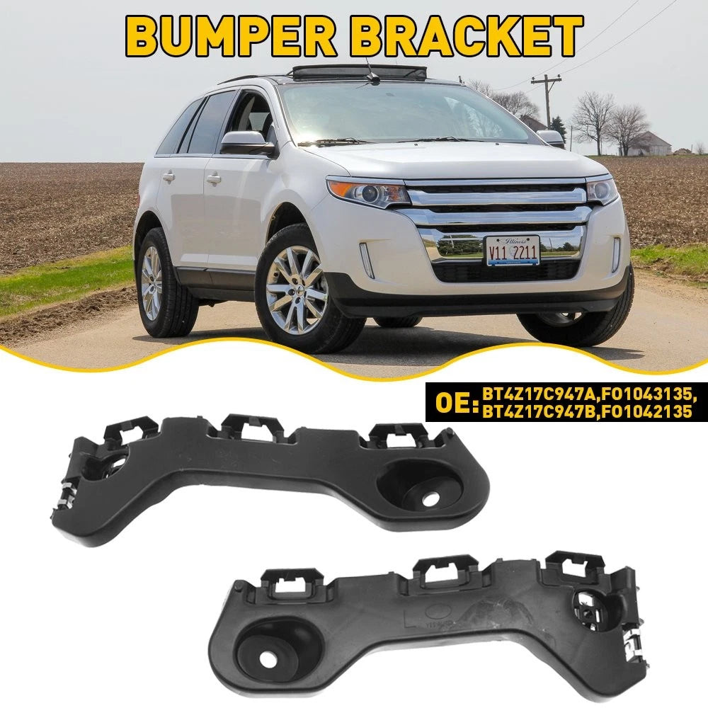 Bumper Bracket for Ford Edge (2011–2014) Front Driver & Passenger Side
