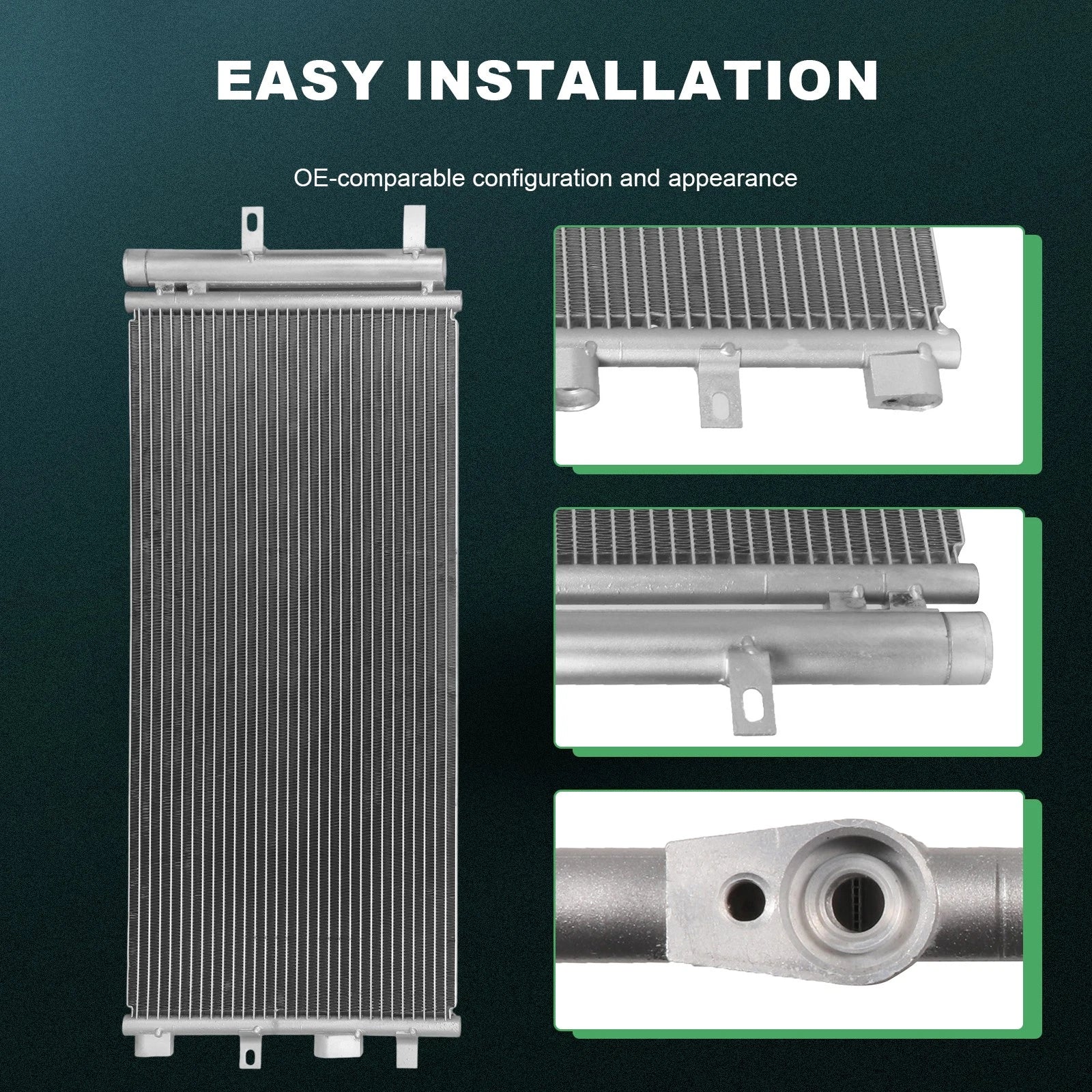 AC Condenser for Ford Fusion Lincoln MKZ Continental (2013–2020)