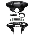 Batwing Inner Outer Fairing for Harley Electra Glide, Street Glide (2014–Present) Black Denim