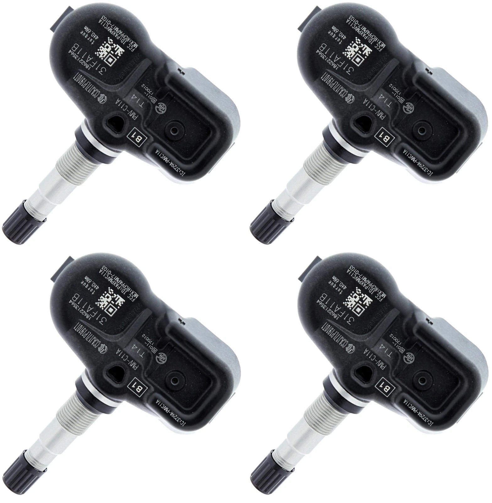Set of 4 TPMS Sensors for Lexus ES350 GS350 Toyota Corolla Highlander Scion