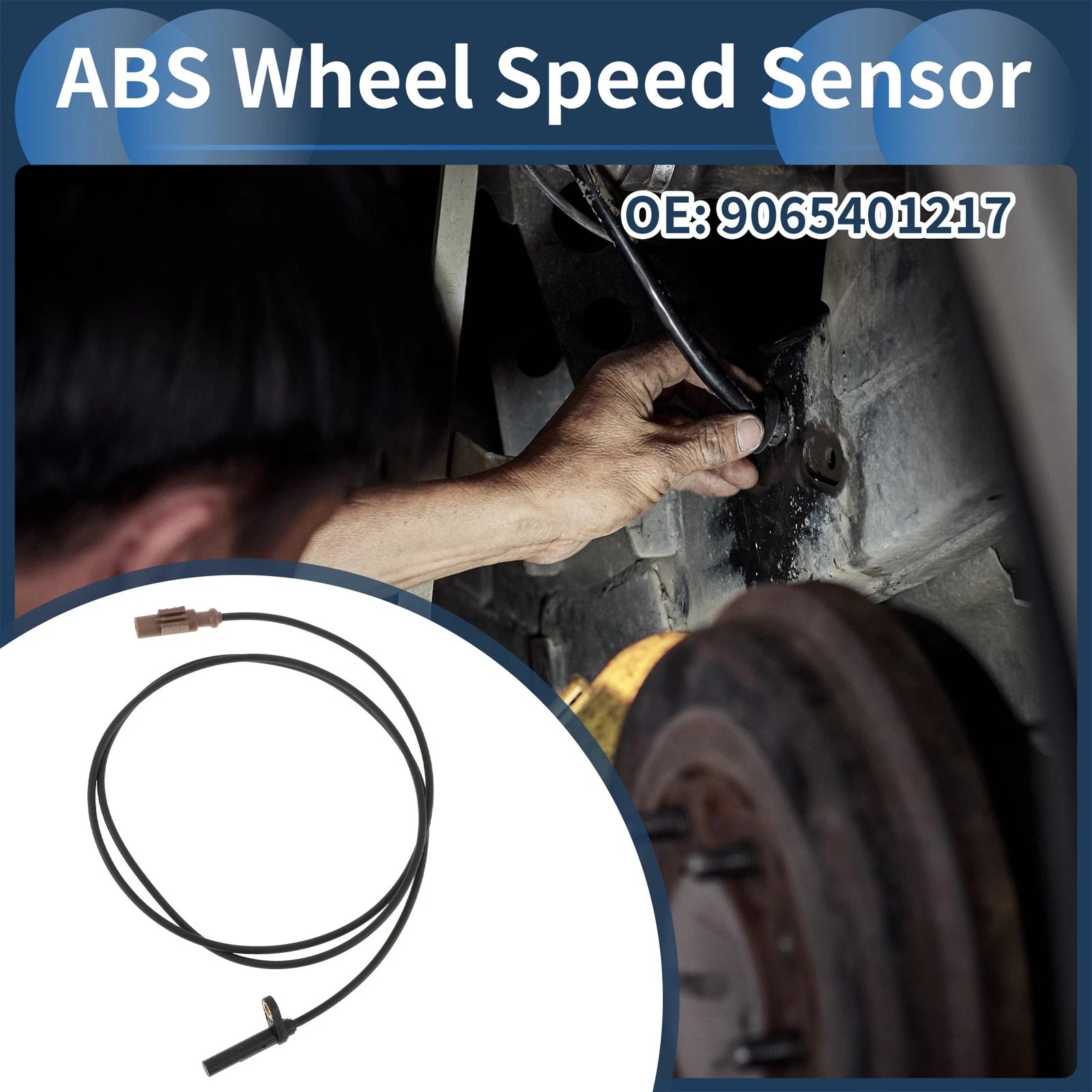 ABS Wheel Speed Sensor No. 9065401217 for Mercedes-Benz Sprinter 3500 (2007–2018)