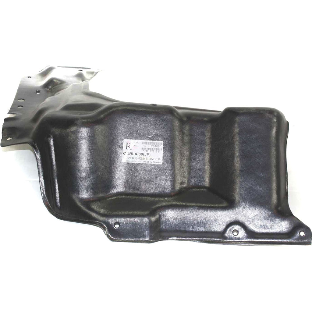 Engine Splash Shield for Toyota Corolla (2009–2013) Right Lower