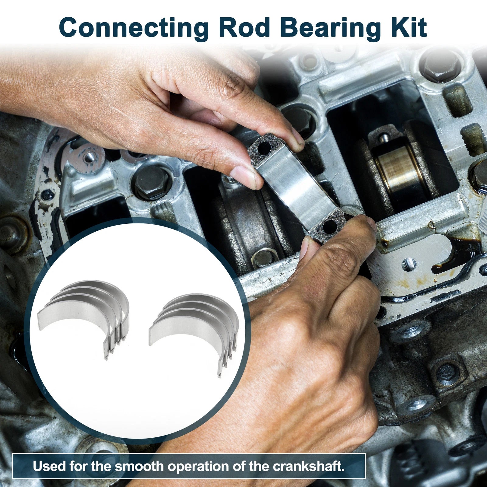 Connecting Rod Bearing Set No.LFY211SE0 for Mazda 6 (2002–2007)