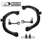 6pc Front Upper Control Arms Sway Bar Links Kit for Chevy GMC