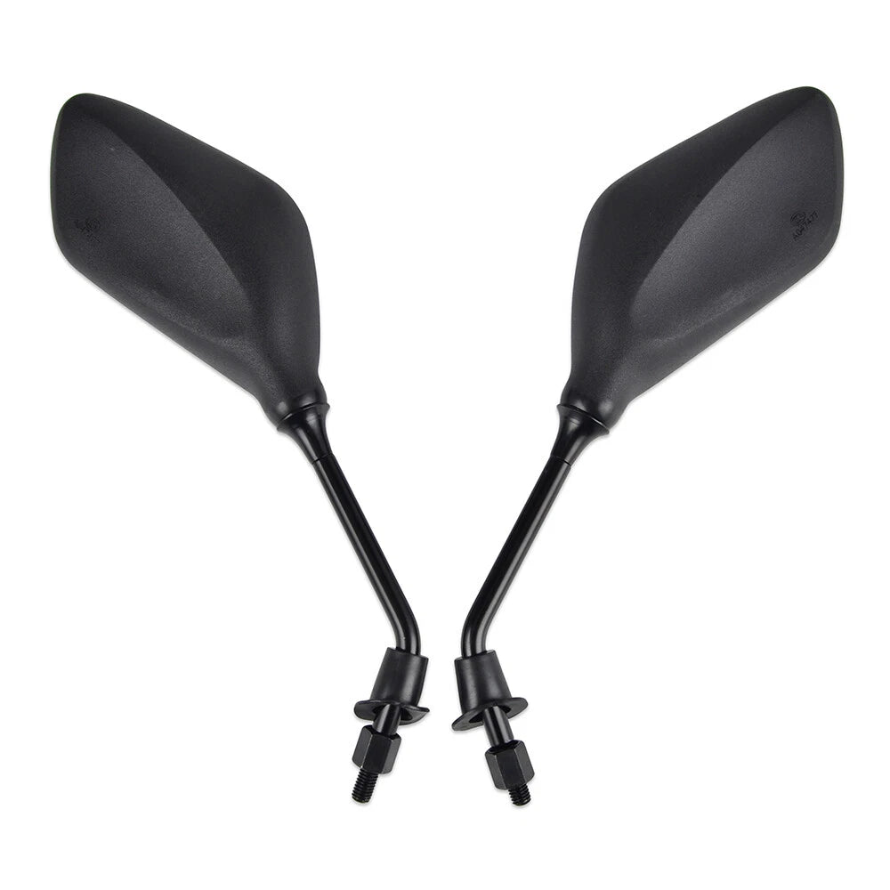 Set of 2 8mm Rearview Side Mirrors for Universal ATV Scooter