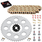 Sprocket Chain Set 14/50 Tooth 428 X-Ring for Honda XR100R CRF100F (2000–2023)
