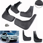 Set of 4 Mud Flaps Splash Guards for Ford Kuga II (2013–2018)