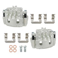 Set of 2 Front Brake Calipers with Bracket for Subaru Impreza (2003–2005, 2008–2014)