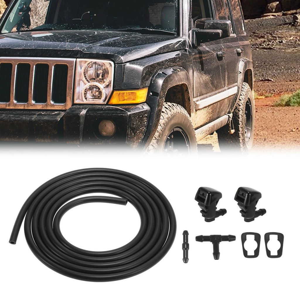 Front Windshield Washer Nozzles Kit for Jeep Commander (2006–2010) 55157319AA