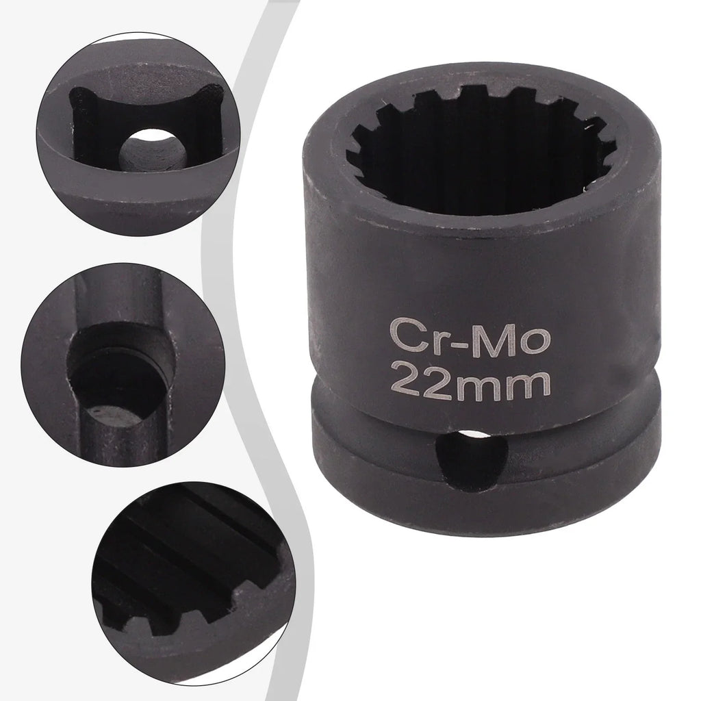 Mechanic Tool 1/2” Dr X 22mm SOCKET 16PT