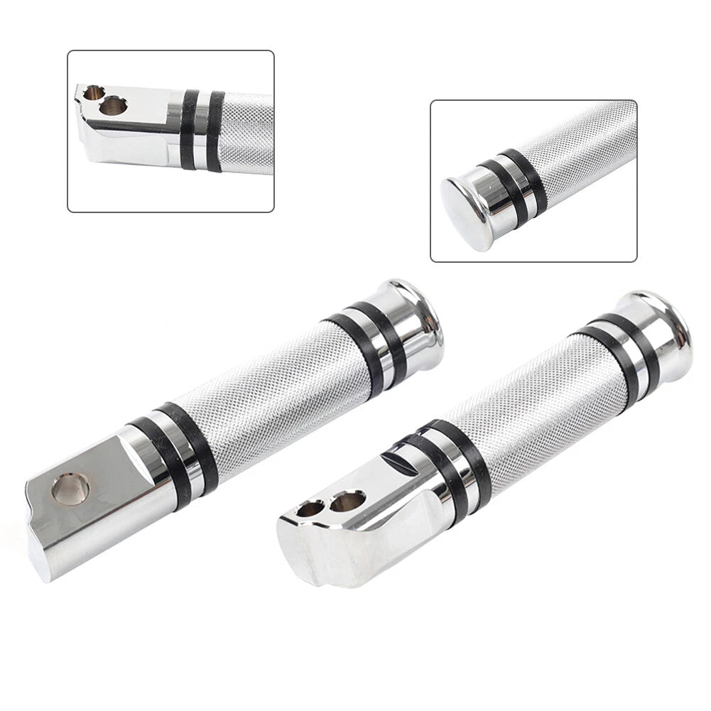 Rear Footboards Foot Pegs for Harley Softail Fat Boy (2018–2023)