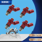 4 x Fuel Injectors Nozzle for Yamaha 80 BEL 75-90HP (2000-2006)