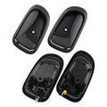 Interior Door Handle for Toyota Corolla LE (1993–1995) Black Set of 4