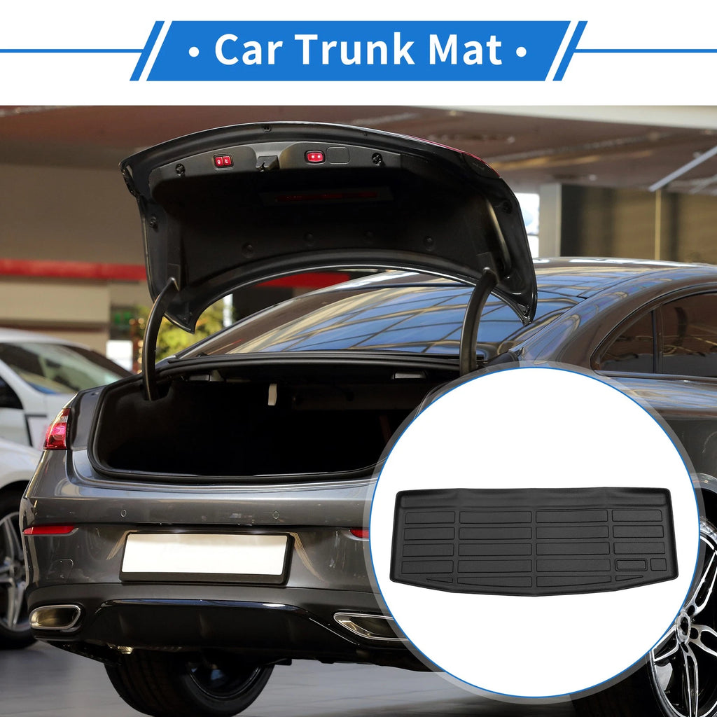 Cargo Liner Rear Trunk Mat for Volkswagen Tiguan (2018–2024) Long Stripe Pattern