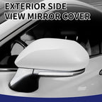 Right Side Mirror Cover Cap for Toyota Prius (2016–2019) ABS White