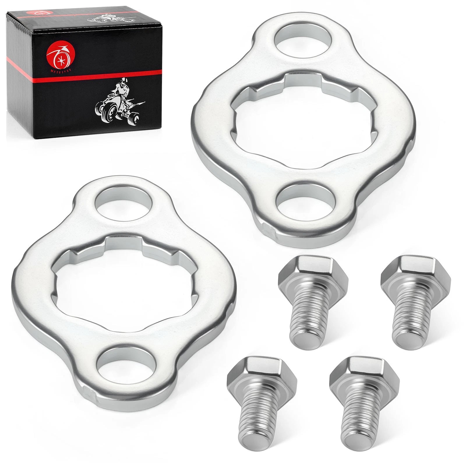 2X Front Sprocket Retainer Plate for Honda NSF100 (2004–2009) 23802-040-000 23802-041-010