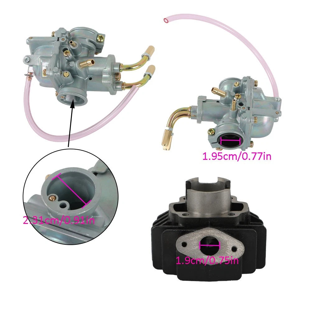 Top End Kit for Yamaha PW 50 (2000â2023)