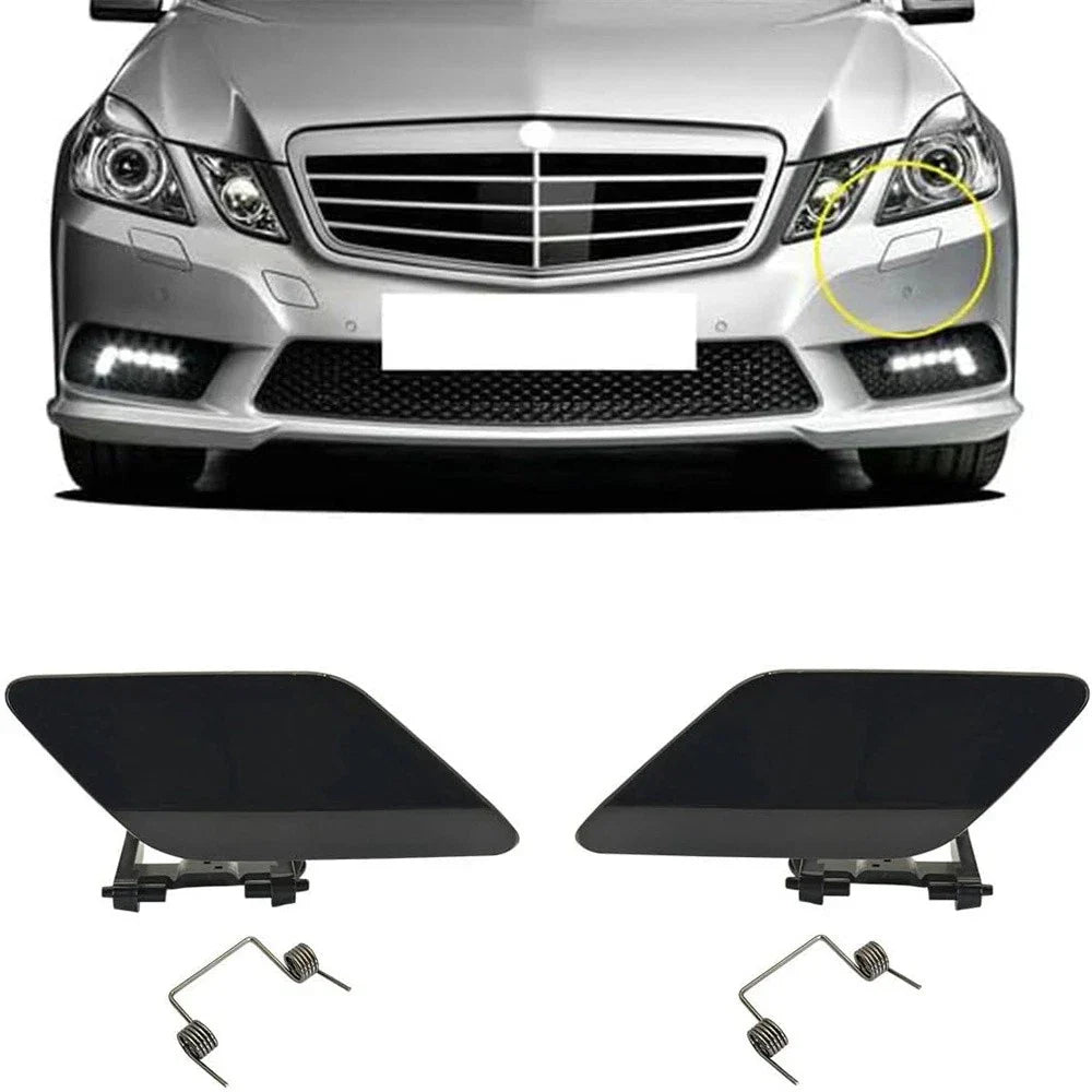 Front Headlight Washer Covers for Mercedes-Benz E-Class W212 (2009-2013)