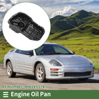1 Pc Engine Oil Pan MN149374 for Mitsubishi Eclipse (2006–2012) Iron Black