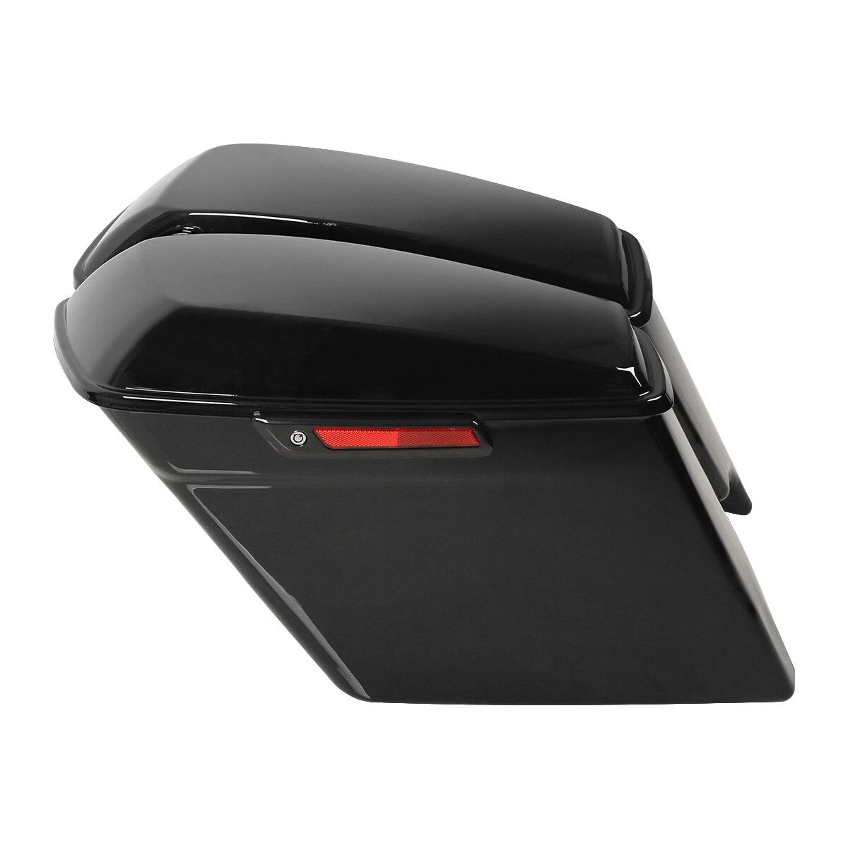 Black King Trunk Stretched Saddlebags for Harley Touring (2014–2023)
