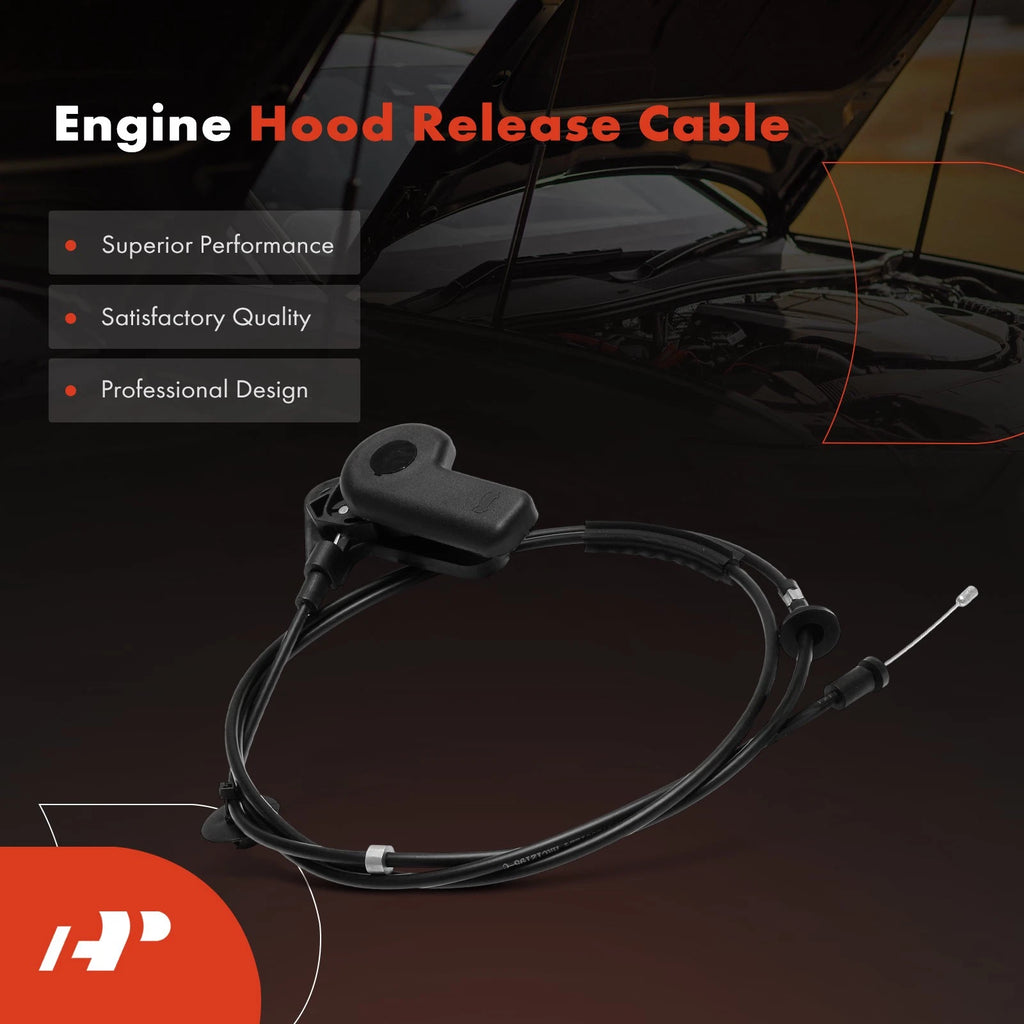 Hood Release Cable with Handle for Ford Focus (2012-2018) C-Max (2013-2018)